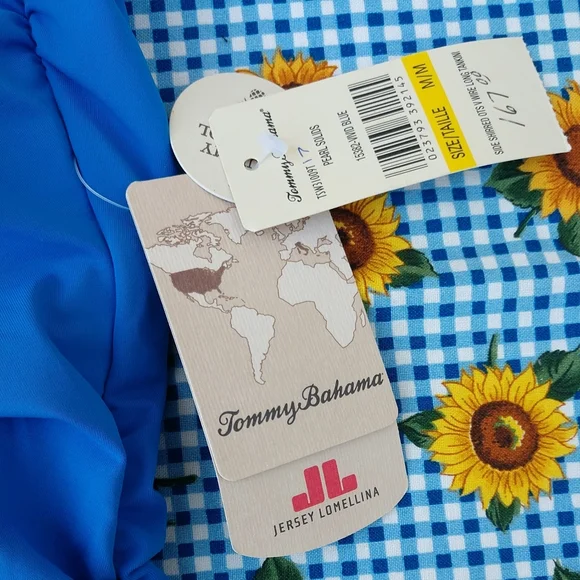 Tommy Bahama Blue Women's Swimsuit - Picture 2 of 11